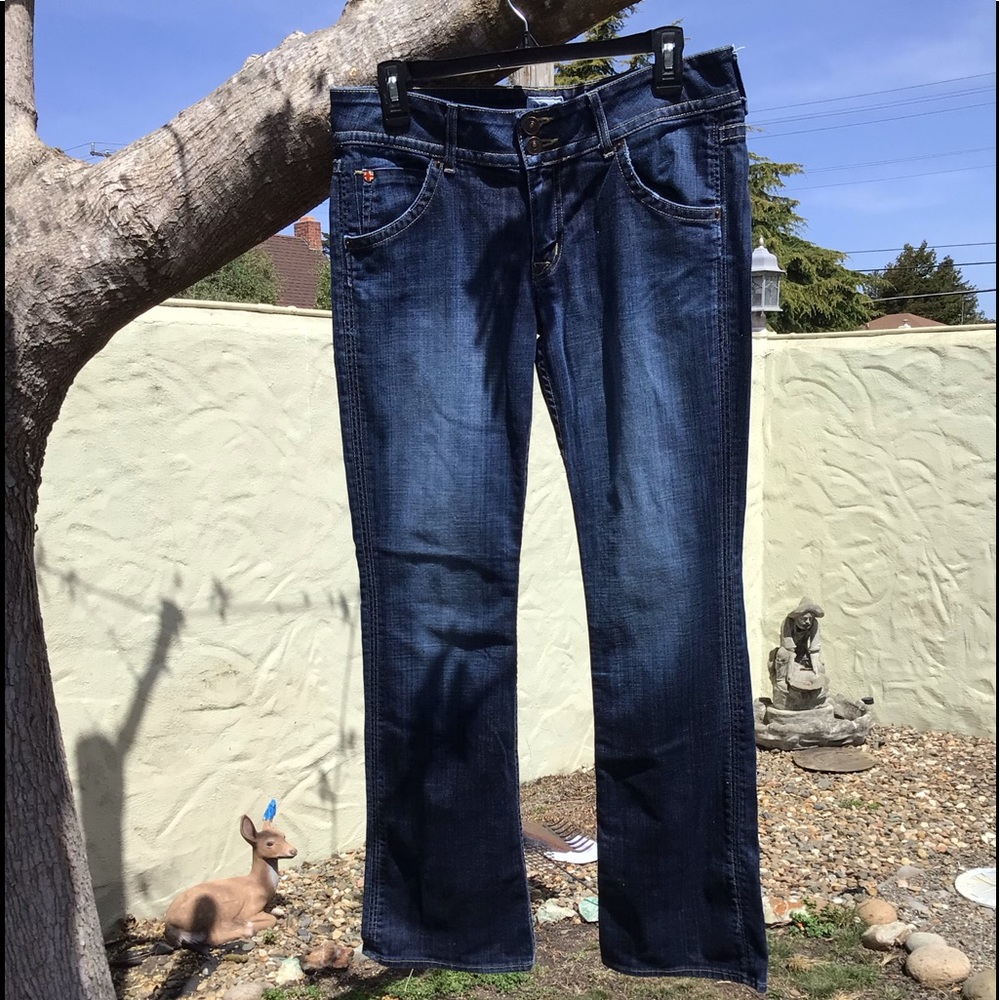 Hudson blue jeans, Signature bootcut, size 30